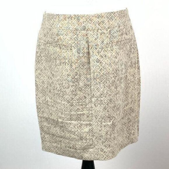 Ann Taylor loft pencil skirt size 6 100% linen - Picture 5 of 10